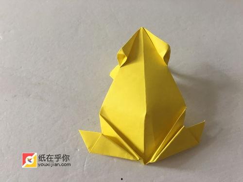 折纸青蛙视频教程