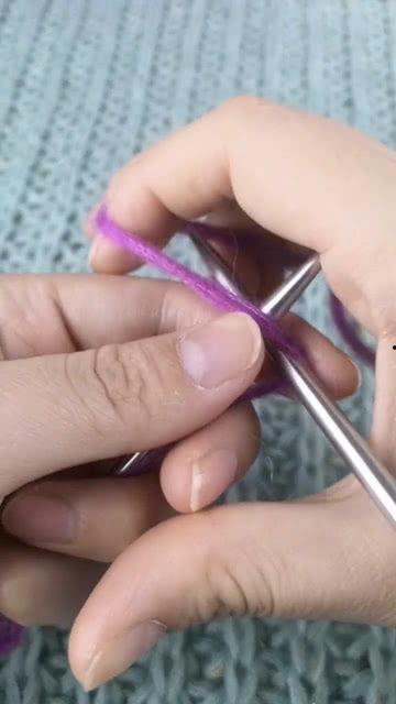 不卷边起针方法视频,打造完美针织作品