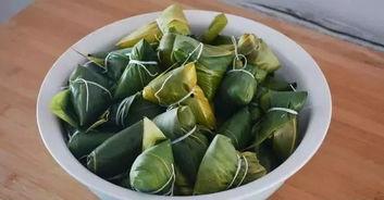 包粽子的视频